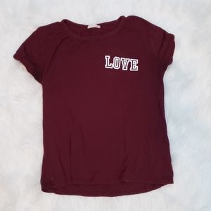 "Love" t-shirt